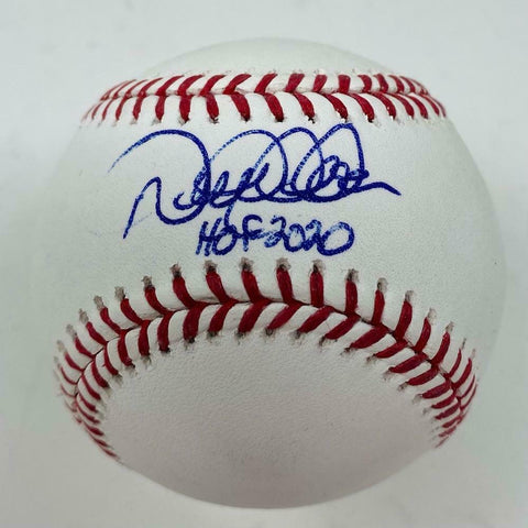 DEREK JETER Autographed "HOF 2020" New York Yankees Baseball MLB AUTHENTIC