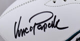 Vince Papale Autographed Eagles Logo Football w/Invincible-Beckett W Hologram