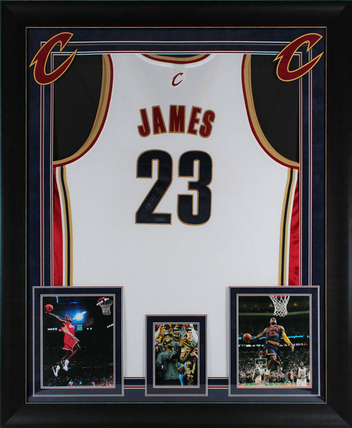 Lebron James framed autographed jersey with COA for Sale in Denver, CO -  OfferUp