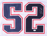 Elandon Roberts Signed Patriots Jersey (JSA COA) 2xSuper Bowl Champ (LI,LIII)