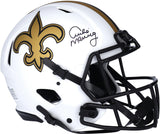 Archie Manning New Orleans Saints Signed Riddell Lunar Eclipse Authentic Helmet