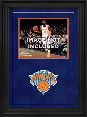 New York Knicks Deluxe 8x10 Horizontal Photo Frame w/Team Logo