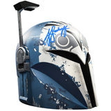 Katee Sackhoff Autographed Star Wars The Mandalorian Premium Electronic Helmet
