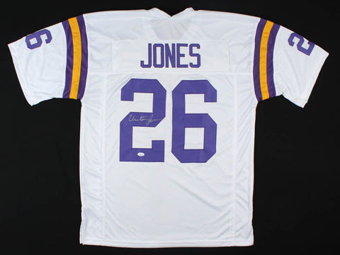 Clinton Jones Signed Minnesota Vikings Jersey (JSA COA) NFL Champion (1969) R.B.