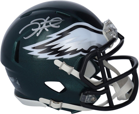 Jalen Hurts Philadelphia Eagles Signed Riddell Speed Mini Helmet