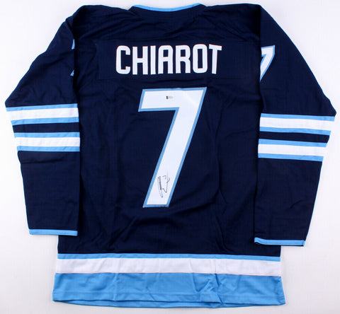 Ben Chiarot Signed Winnipeg Jets Jersey (Beckett COA ) NHL career 2010-present