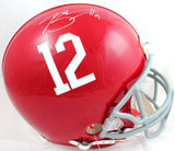 Bryce Young Autographed Alabama Crimson Tide F/S Authentic Helmet-Beckett W Holo