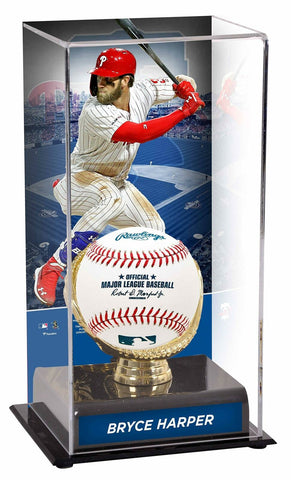 Bryce Harper Philadelphia Phillies Gold Glove Display Case with Image - Fanatics