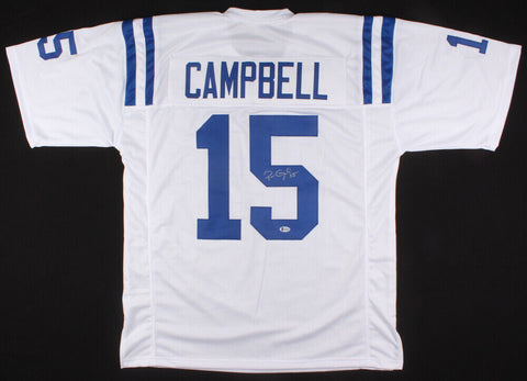 Parris Campbell Signed Indianapolis Colts Jersey (Beckett) 2019 2nd Rd Pck W.R.