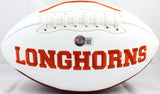 Earl Campbell Autographed Texas Longhorns Logo Football W/HT-Beckett W Hologram