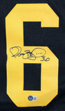 Jerome Bettis Autographed Black/Yellow Pro Style Jersey - Beckett W Hologram