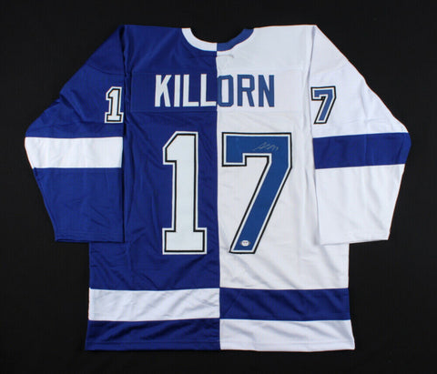 Alex Killorn Signed Tampa Bay Lightning Jersey (PSA COA) 2020 Stanley Cup Champ