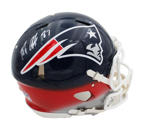 Rob Gronkowski Signed Licensed New England Patriots Speed Authentic Custom Helme