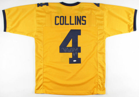 Nico Collins Signed Michigan Wolverines Jersey JSA COA 2021 Sr Wide Receiver