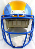 Eric Dickerson Autographed Rams Flash Speed F/S Helmet w/2 Insc.-BeckettW Holo