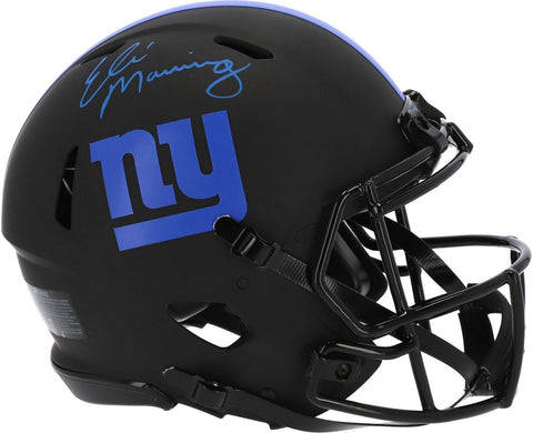 Eli Manning New York Giants Signed Eclipse Alternate Speed Authentic Helmet