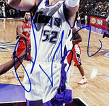 Brad Miller Signed 8x10 Sacramento Kings Basketball Photo BAS