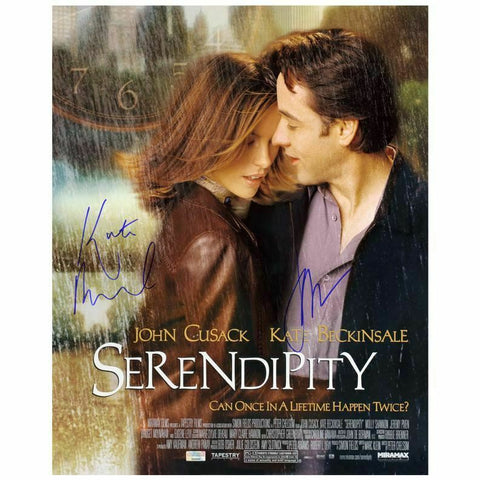 Kate Beckinsale and John Cusack Autographed Serendipity 16x20 Poster