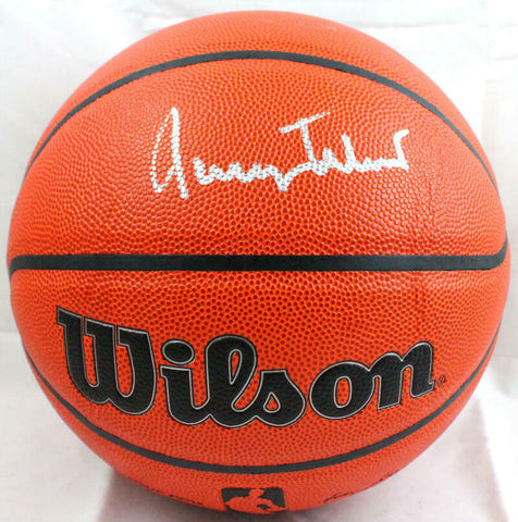 Jerry West Autographed Official NBA Wilson Basketball-Beckett W Hologram