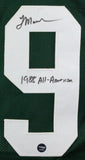 Tony Mandarich Autographed Green College Style Jersey w/88 All American-Prova