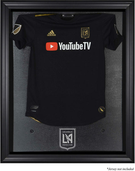 Los Angeles FC Black Framed Team Logo Jersey Display Case