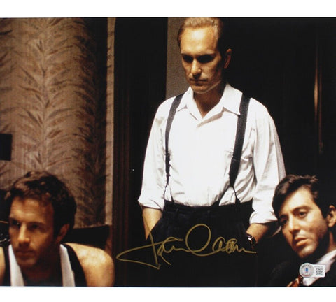 James Caan Signed Godfather Unframed 11x14 Photo - Sitting