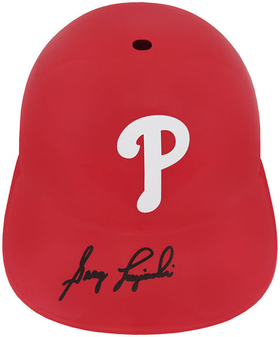Greg Luzinski Signed Philadelphia Phillies Souvenir Rep Batting Helmet -(SS COA)
