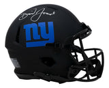 Daniel Jones Signed Giants Full Size Speed Authentic Eclipse Helmet JSA ITP