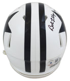 Cowboys Bob Lilly "HOF 80" Authentic Signed White TB Speed Mini Helmet BAS Wit