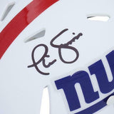 Phil Simms New York Giants Signed Flat White Alternate Revolution Mini Helmet