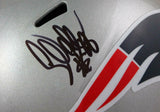 Corey Dillon Autographed New England Patriots F/S Speed Helmet - PSA Auth *Black