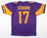 K.J. Osborn Signed Vikings Jersey (JSA COA) Minnesota Rookie Wide Receiver