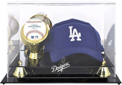 Los Angeles Dodgers Acrylic Cap and Baseball Logo Display Case - Fanatics
