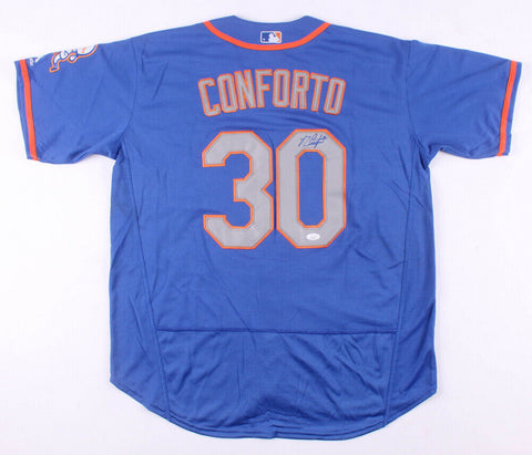 Michael Conforto Signed New York Mets Majestic Jersey (JSA COA) 2017 All Star OF