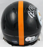Rocky Bleier Signed Steelers 63-76 Speed Mini Helmet w/4x SB Champs-BeckettWHolo