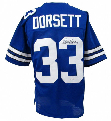 Tony Dorsett Signed Dallas Cowboys Jersey (PSA COA) 4xPro Bowl (1978, 1981-1983)