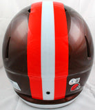 Amari Cooper Autographed Cleveland Browns F/S Flash Speed Helmet-Beckett W Holo