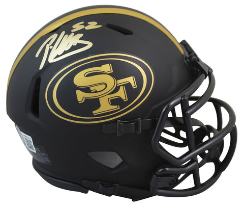 49ers Patrick Willis Authentic Signed Eclipse Speed Mini Helmet BAS Witnessed