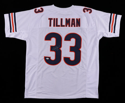 Charles Peanut Tillman Signed Chicago Bears Jersey (Beckett COA) All Pro D.B.