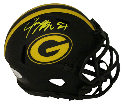 Jace Sternberger Autographed Green Bay Packers Eclipse Mini Helmet JSA 30883
