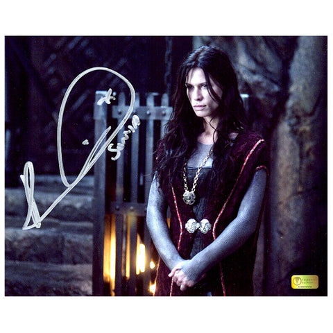 Rhona Mitra Autographed Underworld Rise of the Lycans Sonya Sentence 8x10 Photo