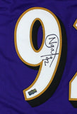 Haloti Ngata Signed Baltimore Custom Purple Jersey
