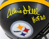 Donnie Shell Signed Pittsburgh Steelers Mini Helmet w/ HOF-Beckett W *Yellow