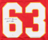Willie Lanier Signed Kansas City Chiefs Jersey Inscribed "HOF 1986" (JSA Holo)