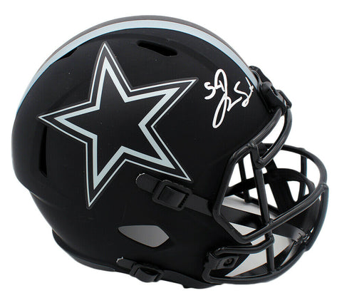 Jaylon Smith Signed Dallas Cowboys Speed Full Size Eclipse NFL Helmet