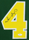 Shawn Kemp Authentic Signed Green Pro Style Jersey Autographed JSA Witness