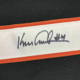FRAMED Autographed/Signed KEN ANDERSON 33x42 Cincinnati Black Jersey JSA COA
