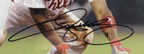 Jimmy Rollins Signed Framed 11x14 Philadelphia Phillies Baseball Photo BAS