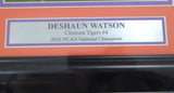 DESHAUN WATSON AUTOGRAPHED FRAMED 8X10 PHOTO CLEMSON TIGERS BECKETT BAS 123686