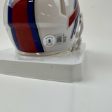 Autographed/Signed Damar Hamlin Buffalo Bills Mini Helmet Beckett BAS COA